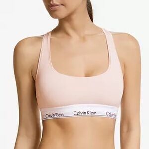 Calvin Klein Modern Cotton Bralette (Pink)